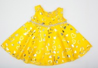 Платье Sparkly Yellow/Silver Dress 