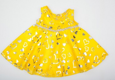 Платье Sparkly Yellow/Silver Dress 