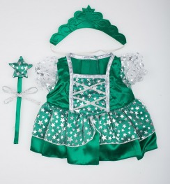 Платье Green Fairy Princess w/Wand & Tiara 