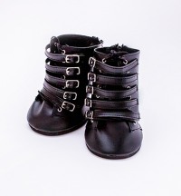 Обувь Black Straps Boots 